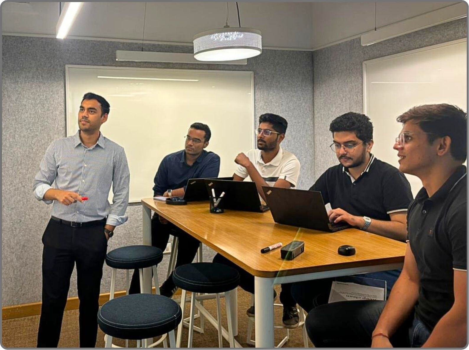 Team working together